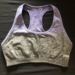 Gymshark ombré seamless sports bra